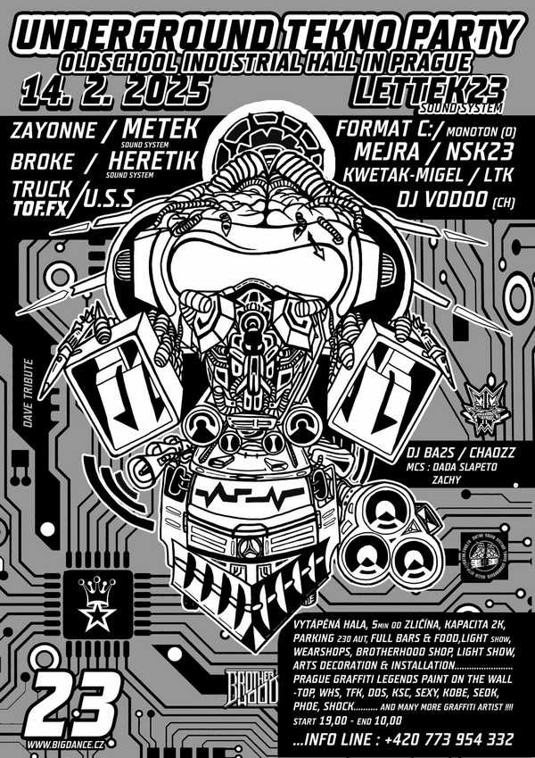 Flyer tekno party