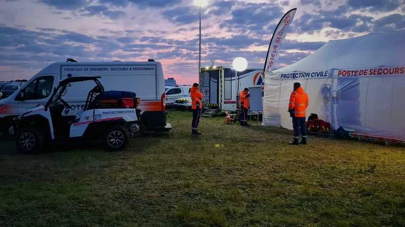 Poste de secours en teuf